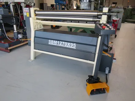Ostas SBM 1270 x 95 Blechbiegemaschine - 3 Walzen – RESALE