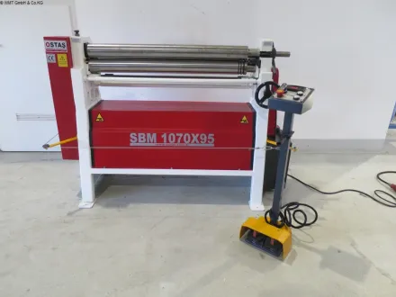 Ostas SBM 1070 x 95 Blechbiegemaschine - 3 Walzen – RESALE