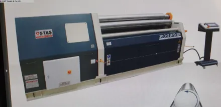 Ostas 2070 x 210 Blechbiegemaschine - 3 Walzen – RESALE