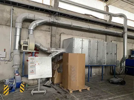 Nederman Filterkasten Absauganlage – RESALE