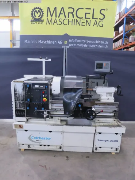 Colchester Triumph VS-25002 Leit- und Zugspindeldrehmaschine – RESALE
