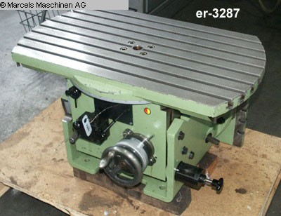 Mikron WF3 DP Fräsmaschinen-Universal-Einbaurundtisch – RESALE