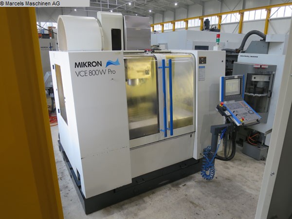 MIKRON VCE 800 W Pro Bearbeitungszentrum - Vertikal