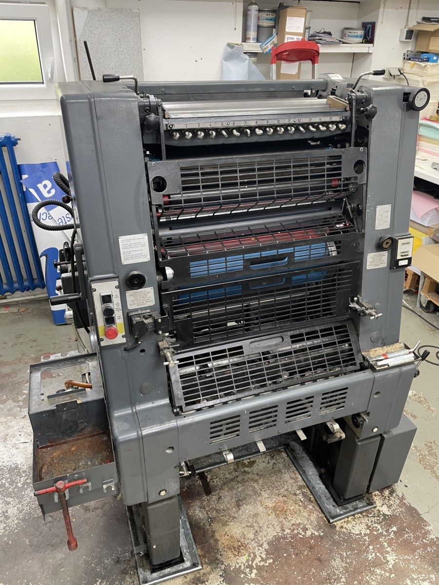 HEIDELBERG GTO 52 1 Farben / Druckwerke