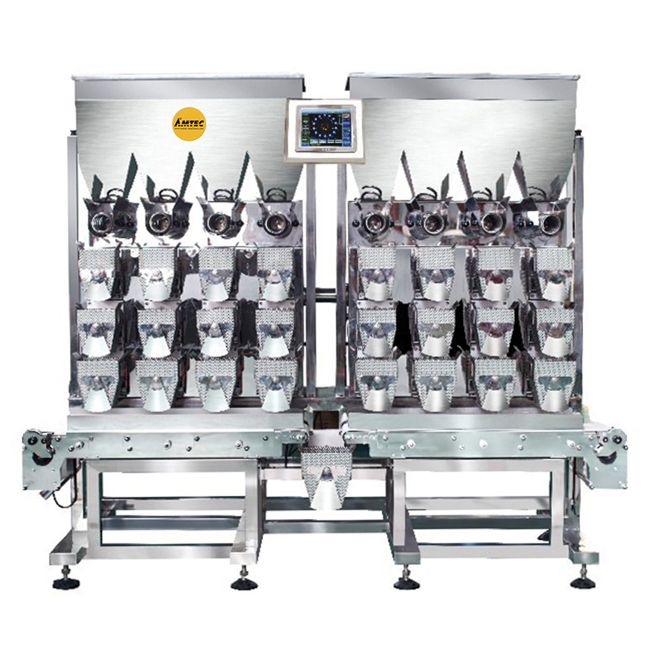 AMTEC CBW 8HD 10-Spiral Balanças multicabeças