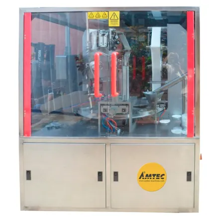Amtec RT20 VARIO Rotierende Becherf?ll- und Schlie?maschine – RESALE