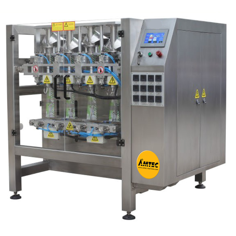 AMTEC VFFS P60 XS 4-lane Macchine per sigillare i sacchetti