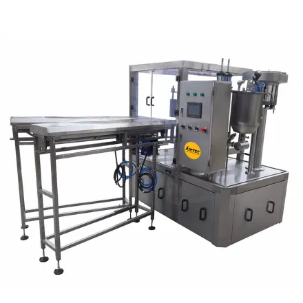 Amtec HPFS ROTO 500-DOY Rundlaufende horizontale Verpackungsmaschine – RESALE
