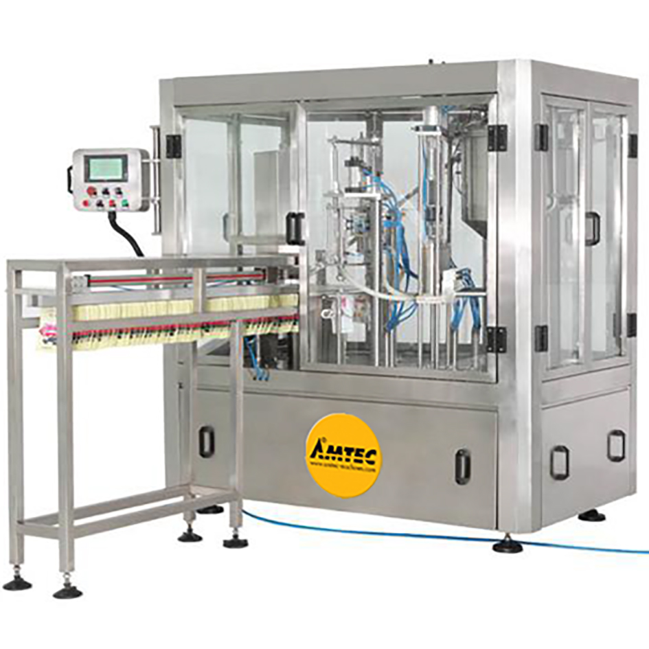 AMTEC HPFS ROTO 108-DOY Rundlaufende horizontale Verpackungsmaschine