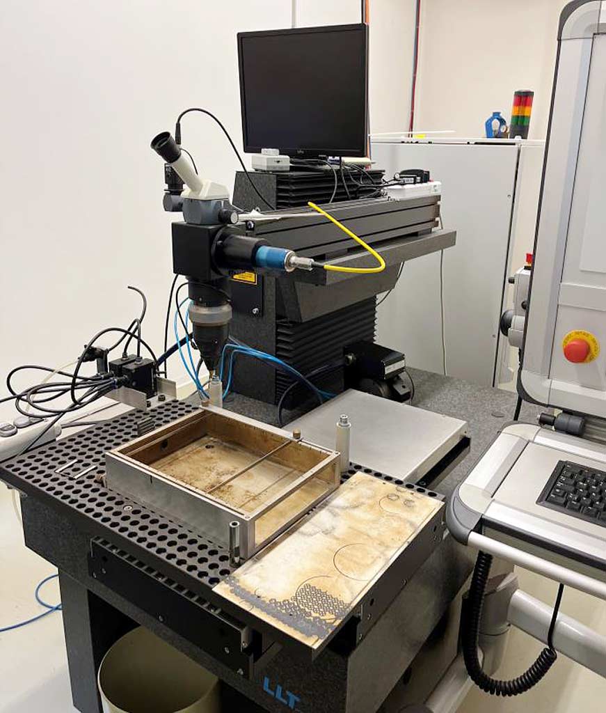 IPG/IDAM/Paatz YLR-150/1500-QCW-MM CNC Laserschneidanlage