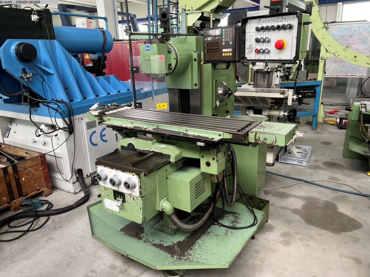 AUERBACH FW 250x1000/2 Universal-Fräs- und Bohrwerk