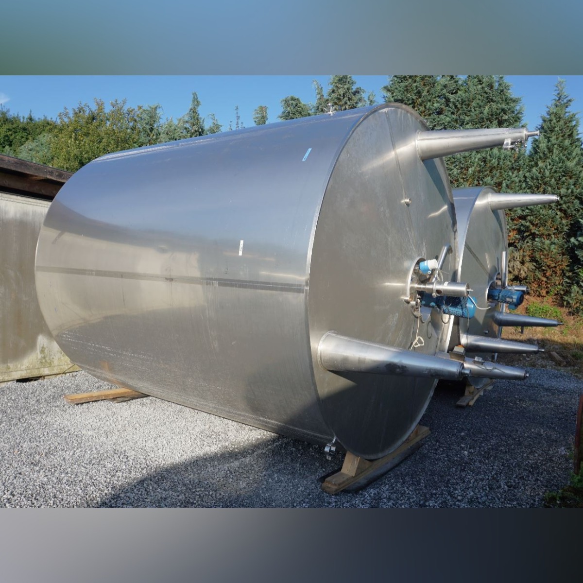 ETA 21940 Liter heiz-/ kühlbarer Behälter aus V4A mit