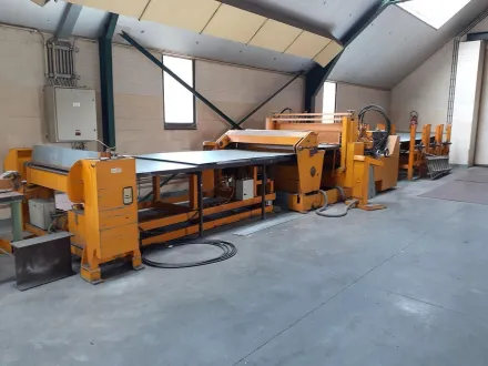 Ras Decoil / cut to length 1500 x 2 mm Abwickeln + / oder Profilieranlagen – RESALE