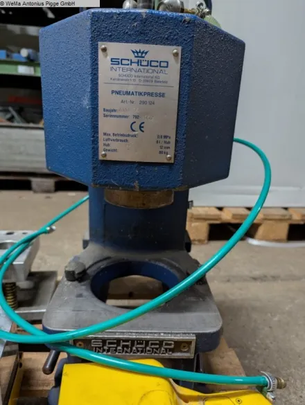 Schüco Pneumatikpresse Stanzen für Fensterbau – RESALE