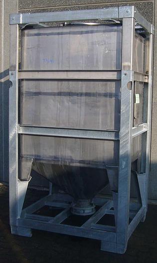 Transporttank, Edelstahl – Bison – RESALE