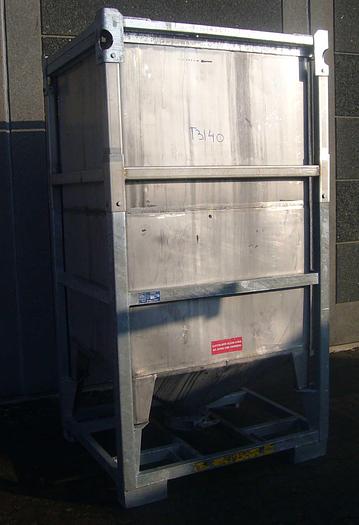 Transporttank, Edelstahl – Bison – RESALE