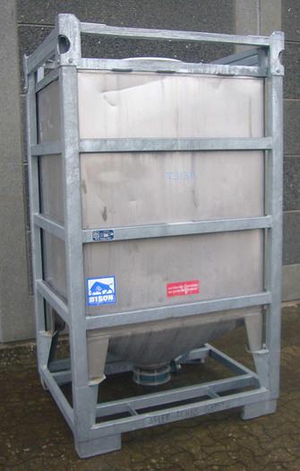 Transporttank, Edelstahl – Bison – RESALE
