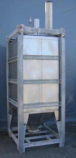 Transporttank, Edelstahl – Bison – RESALE
