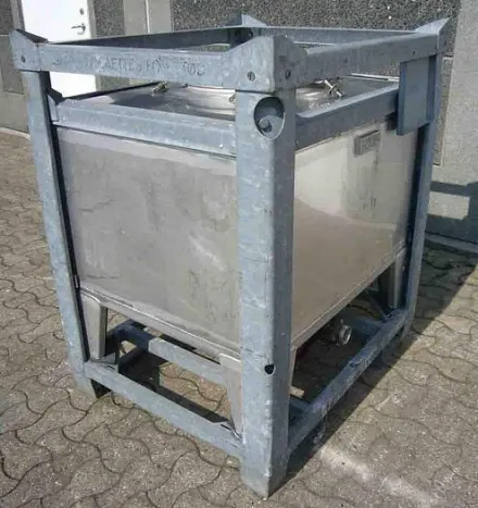 Transporttank, Edelstahl – Thyssen – RESALE