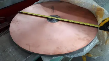 Melchiorre 600 Kupferplatte für Lappmaschine – RESALE