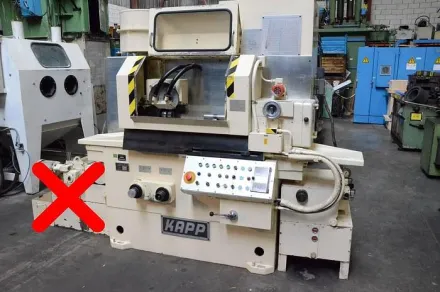 Kapp AS 204 GT Zahnrad-Schleifmaschine #4359 – RESALE