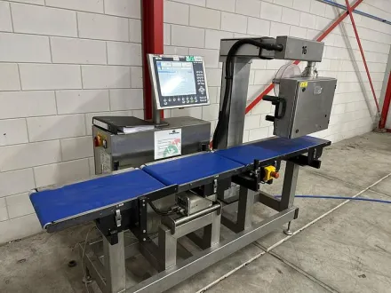 Mettler Toledo Ga... Checkweigher - Labeling mac... Mettler Toledo Garvens Checkwegher – Beschriftungsmaschine – RESALE