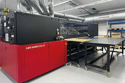 Agfa JETi Tauro H2500 LED UV-LED Tintenstrahldrucker – RESALE