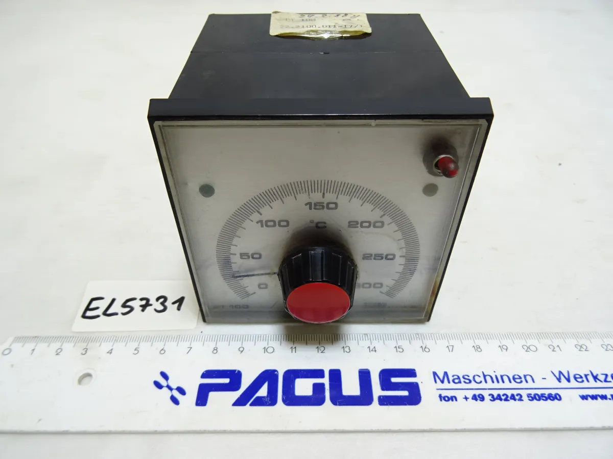 Temperaturregler 0 - 300 °C, Typ: DIZ III A - Pt10