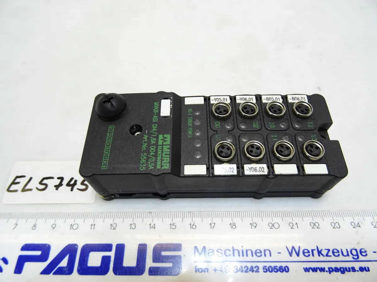 MURR Elektronik Kompaktmodul MVK8-ASI DI4/1,6A DO4/0,5A
