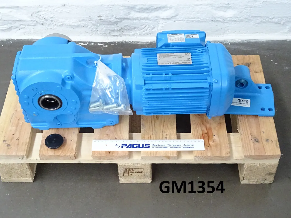 SEW Eurodrive Getriebemotor 1,5 kW, 19 U/min
