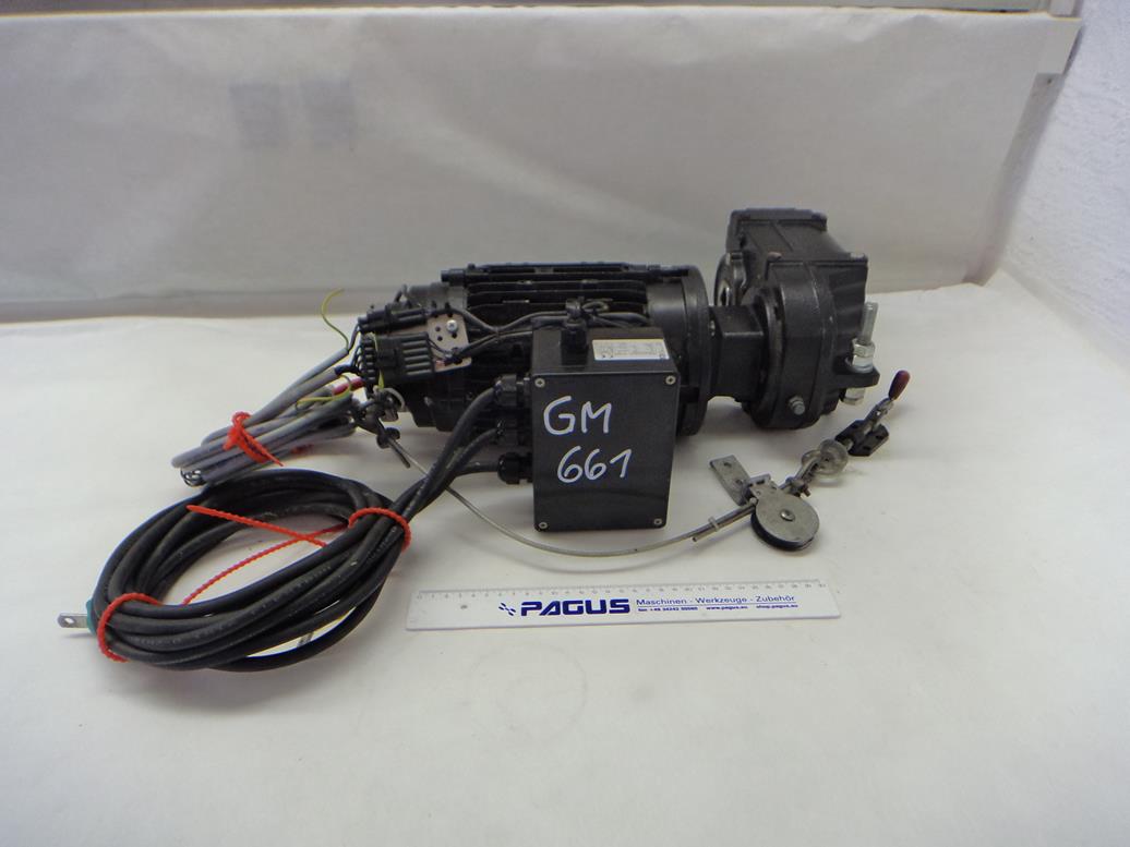 SEW Eurodrive Getriebemotor mit Bremse 1,0 kW 63 U/min