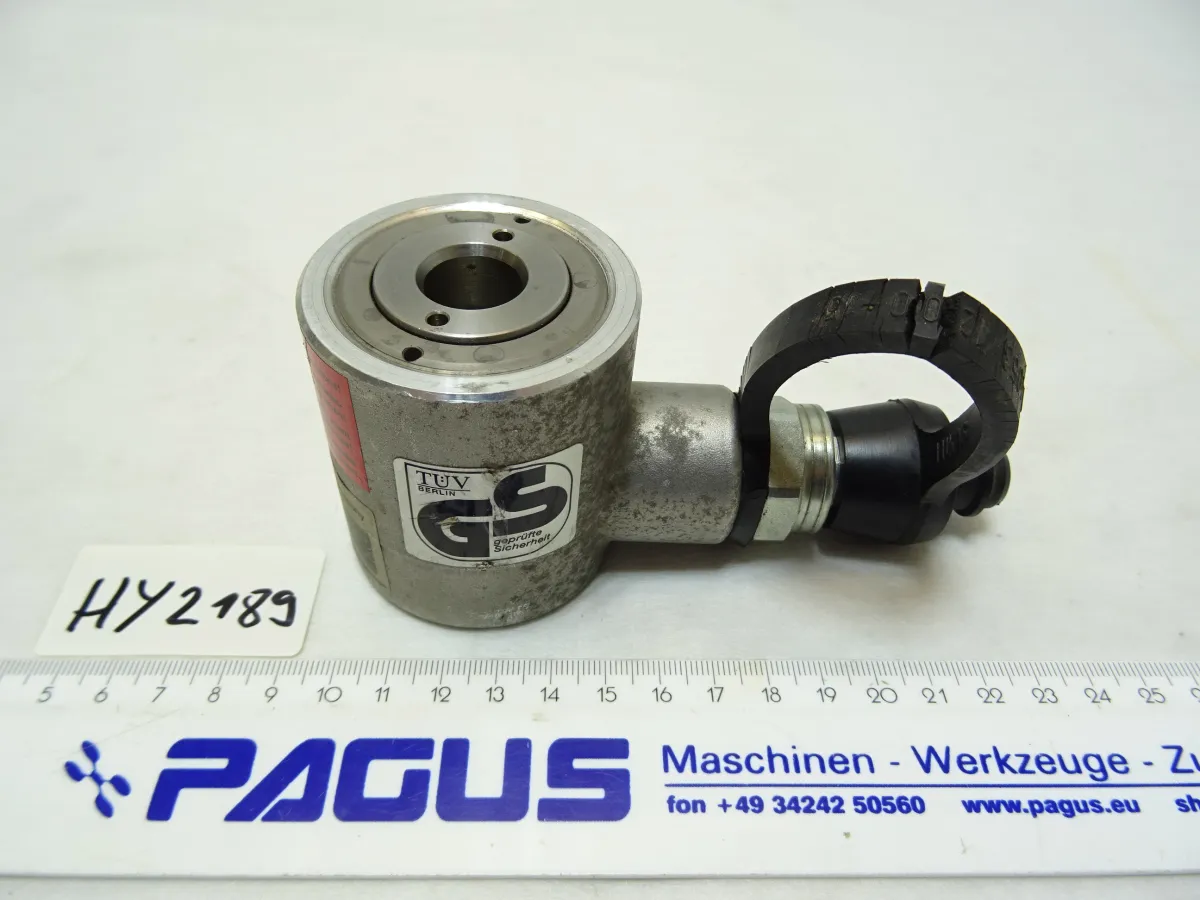 Stahl-Hohlkolbenzylinder LZO 6/20 PN500, Hub: 20 m