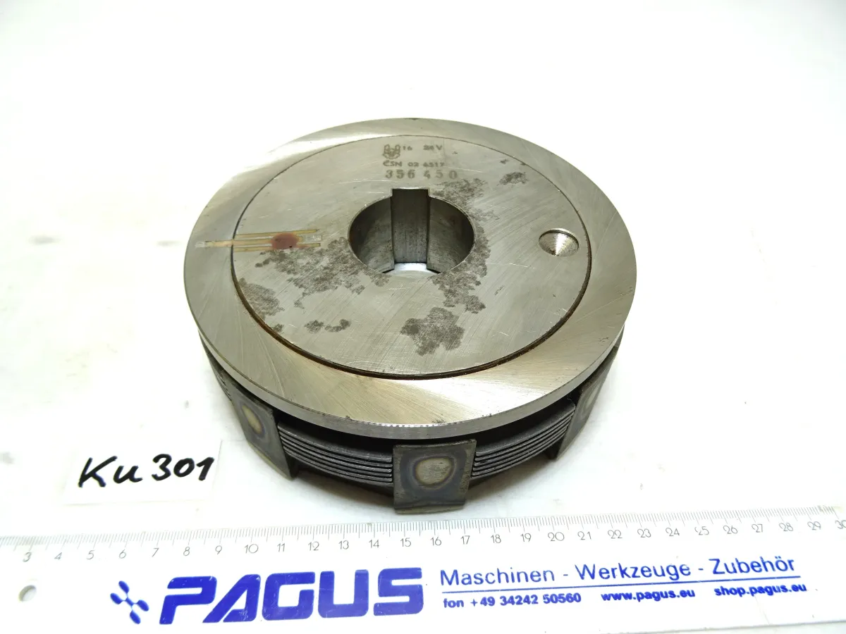Magnetkupplung ELS 16 24V Ø 45 mm 1 Nut