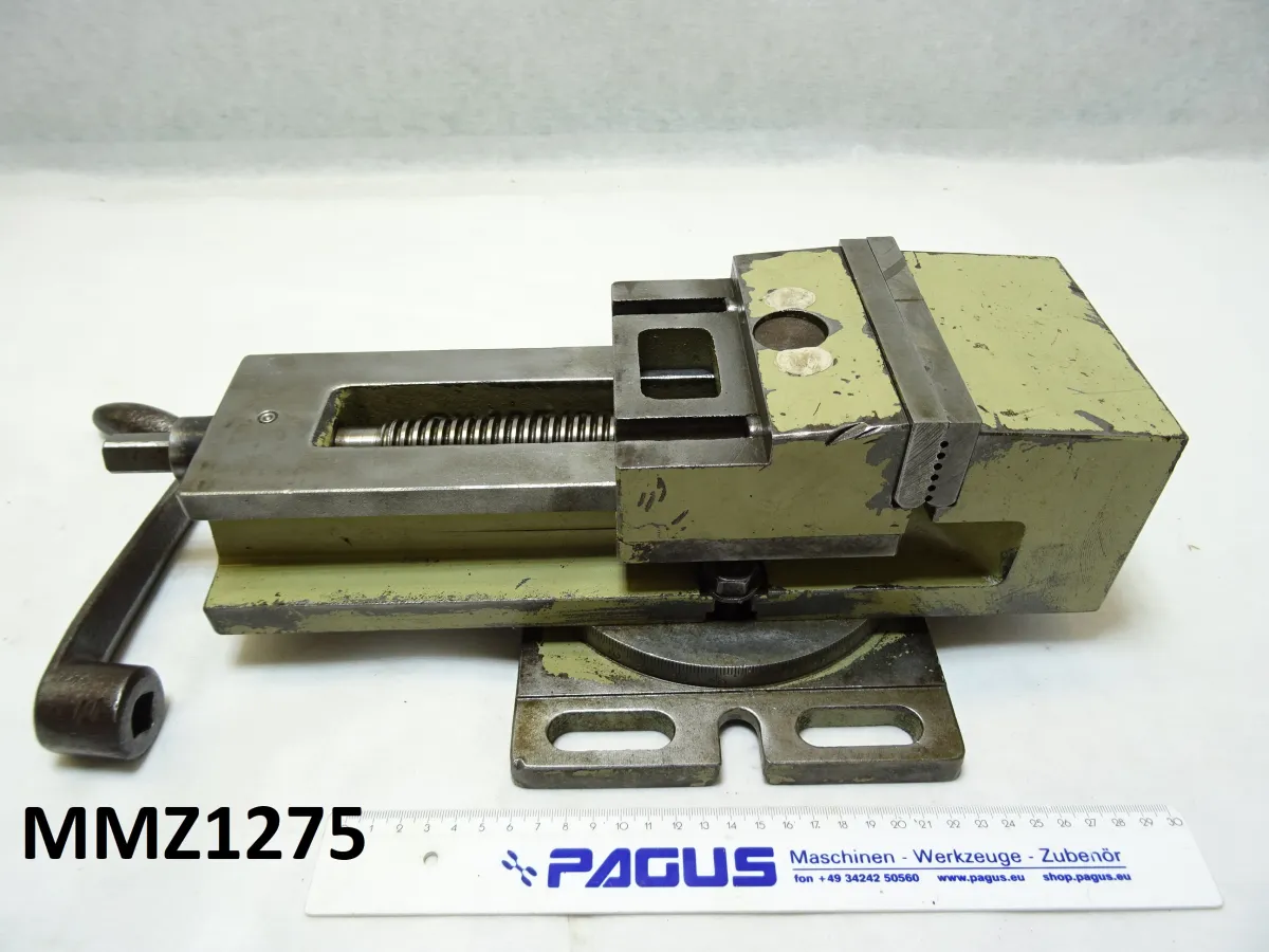 WMW Maschinenschraubstock mit Tisch 125 mm, 160 mm, dr