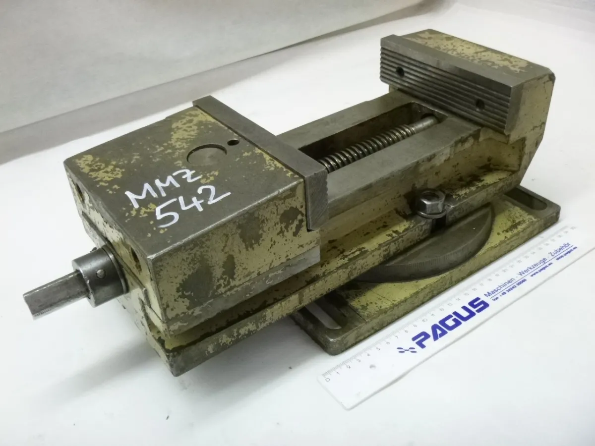 WMW Maschinenschraubstock mit Tisch 160 mm, 200 mm, dr