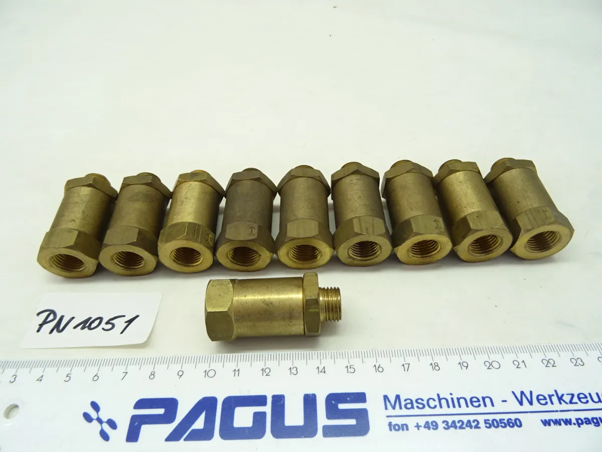 Rückschlagventil 1/4" ( Zoll ), 4 Stück
