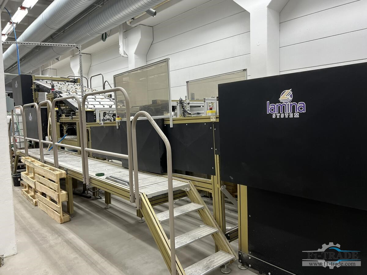Lamina Blackline auto 1110 Vollautomatische Hochgeschwindigkeits Kaschiermasc