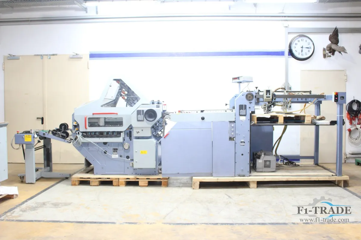 Stahl KC78/6-KTL Falzmaschine / Folding machine