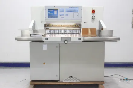 Wohlenberg 92 CUT-TEC Schneidmaschine / Cutting machine – RESALE