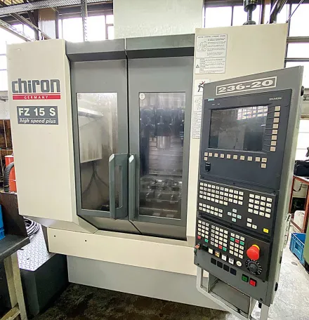 Chiron FZ 15 S CNC Bearbeitungszentrum – RESALE
