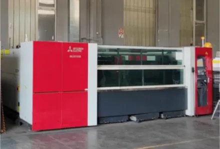Mitsubishi Laser Cutting Machine Laserschneidmaschine – RESALE