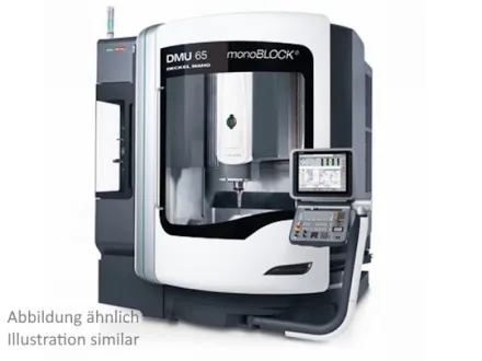 Dmg Mori DMU 65 monoBLOCK Rundtischfräsmaschinen – RESALE