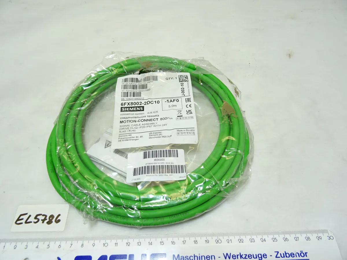 Siemens Signalkabel 6FX8002-2DC10-1AF0 Länge: 5 m