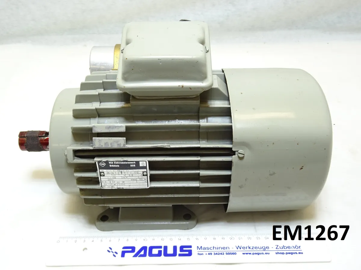 VEM Elektromotor 1,1 kW, 2870 U/min