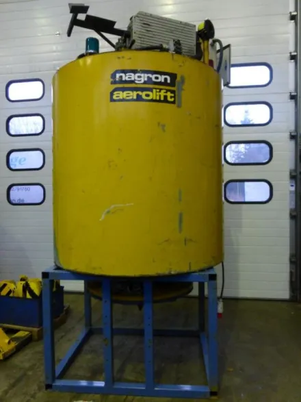Nagron Aerolift - Rietschle R96-20 - VCE 100 Vakuum-Hebegerät für Papierrollen, Vakuumheber für – RESALE