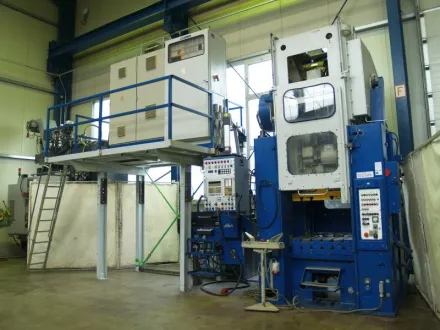 Blema Gotha PEZ 160-50 MHSY-ES Doppelständer Exzenter-Stanzautomat mit Walzenvors – RESALE