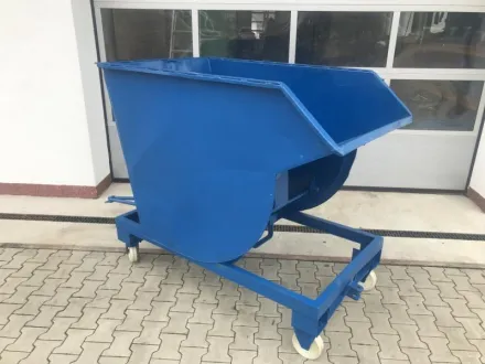 Kippbehälter, Kippcontainer für Gabelstapler  Spän – RESALE