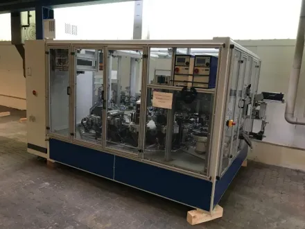 Ake-Technologies Gmbh - Weiss TC 500 Rundtaktautomat + Hydraulikpresse TOX + Rundschalt – RESALE