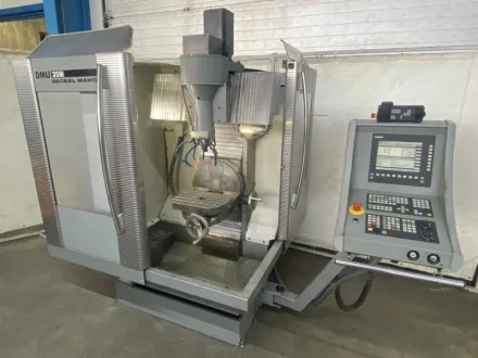 Deckel Maho DMU 35 M - SIEMENS 810D mit ShopMill CNC 3+2 Achsen Vertikal Bearbeitungszentrum, Fräsm – RESALE