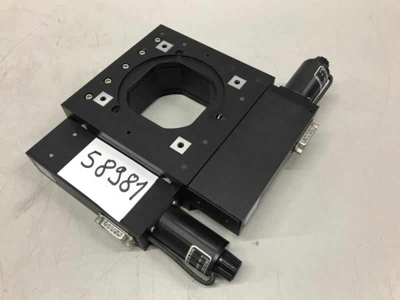 UHL KT5-NSOC Kreuztisch mit Schrittmotor-Antrieb, Präzisions-Po
